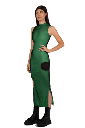 Lyra Dress Green